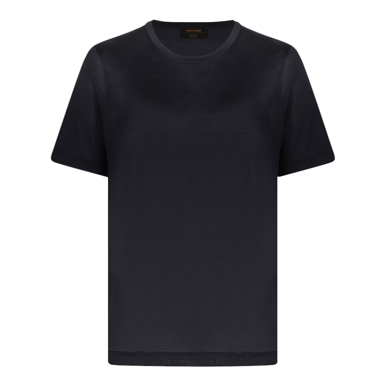 블랙 KNITWEAR 티셔츠